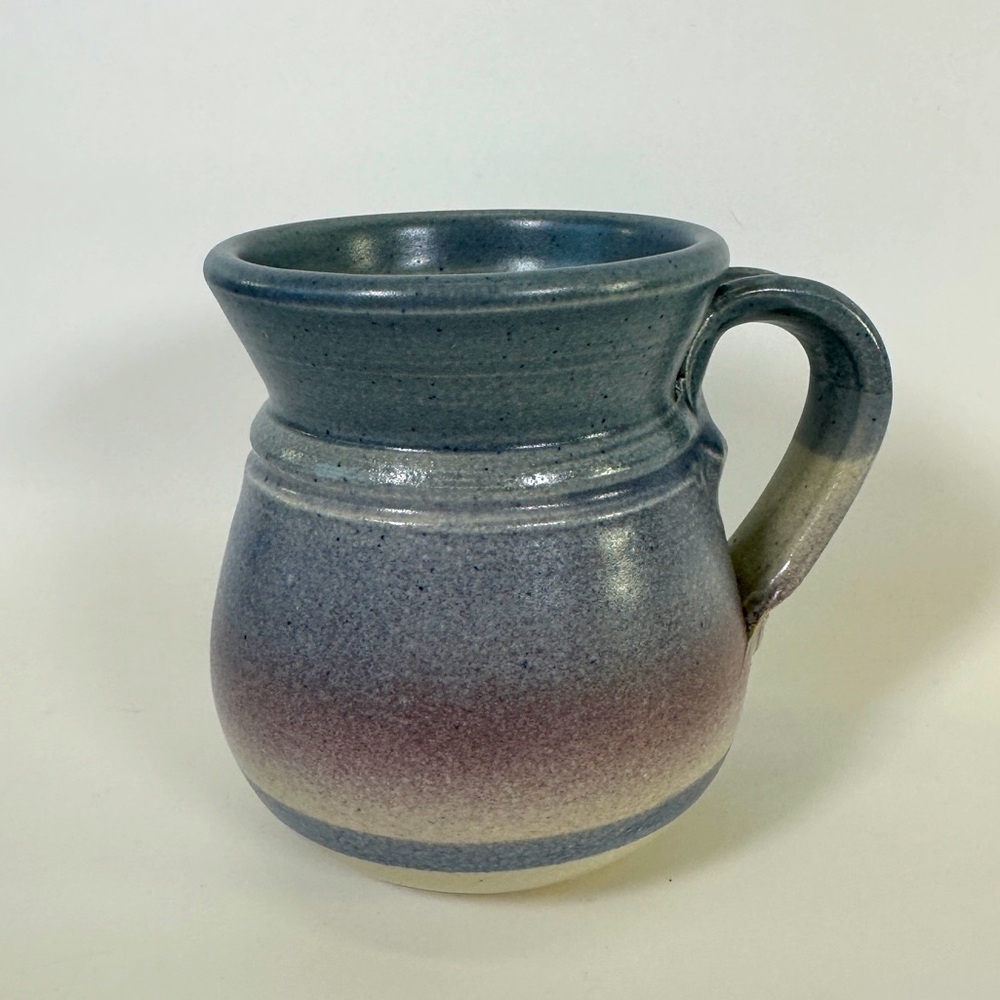 VTG Westlin Hand Thrown Ceramic Mug Signed‎ Sunset Ombre Coffee Jack Dwayne
